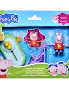 Peppa Pig Set de joaca cu 2 figurine si accesorii si Evie Park Fun G0528