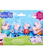 Peppa Pig Set de joaca cu 5 figurine Peppas Family G0506