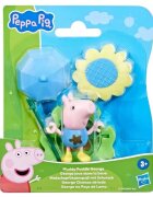 Peppa Pig Set figurina cu umbrela Muddy Friends George G1349