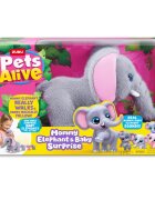 Pets Alive Set de joaca interactiv Mama Elefant si Puii sai