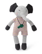 Picca Loulou Jucarie de plus din bumbac organic Elefantul Elliot 25 cm