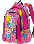 Pigna Rucsac Hearts Pink 49 x 35 x 16 cm