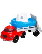 PILSAN Camion transportator cu barca Master