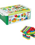 PILSAN Set de joaca cutie cu blocuri cilindrice de construit 224 piese