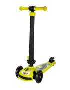 PILSAN Trotineta pliabila cu 3 roti si lumini Power Scooter Verde