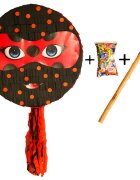 PinaStar Pinata cu bat si confetti Buburuza