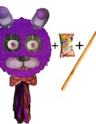 PinaStar Pinata cu bat si confetti Bunny