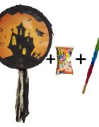 PinaStar Pinata cu bat si confetti Casa Bantuita