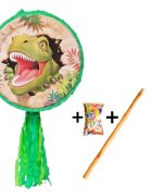 PinaStar Pinata cu bat si confetti Dinozaur