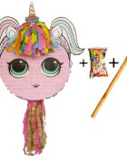 PinaStar Pinata cu bat si confetti Fetita Unicorn