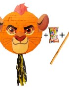 PinaStar Pinata cu bat si confetti Leu