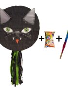 PinaStar Pinata cu bat si confetti Pisica Malefica