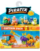 Piratix Set 4 figurine Golden Treasure Captain Bones