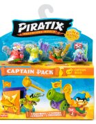 Piratix Set 4 figurine Golden Treasure Captain Ollie