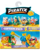 Piratix Set 4 figurine Golden Treasure Captain Tina Thunder