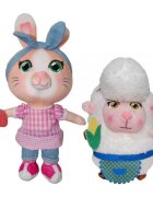 Play by Play Set 2 jucarii de plus Summer 20 cm si Betty 17 cm Summer and Todd