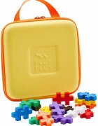 Plus-Plus Set constructie 15 piese mari portabil in geanta cu fermoar