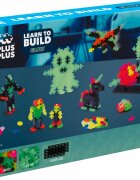 Plus-Plus Set constructie 500 piese Invata sa construiesti Culori stralucitoare