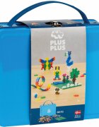 Plus-Plus Set constructie 600 piese portabil in cutie metalica Culori standard
