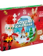 Plus-Plus Set constructie Calendar Advent Lumea lui Mos Craciun