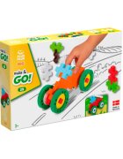 Plus-Plus Set de constructie Make and Go 29 piese mari