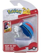Pokemon Figurina in bila Clip N Go S2 Alolan Vulpix si Great Ball
