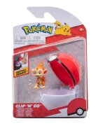 Pokemon Figurina in bila Clip N Go S2 - Chimchar si Poke Ball