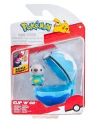 Pokemon Figurina in bila Clip N Go S2 Oshawott si Dive Ball