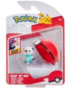 Pokemon Figurina in bila Clip N Go S2 Oshawott si Poke Ball