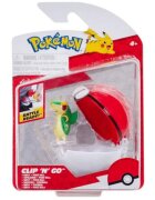 Pokemon Figurina in bila Clip N Go S2 Snivy si Poke Ball