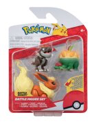 Pokemon Set 3 figurine de actiune Appletun Tyrunt si Flareon