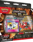 Pokemon Set carti de joc TCG Mega Lucario Ex League Battle Deck