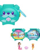 Polly Pocket Mini gentuta in forma de animalut cu accesorii Vidra HKV48