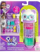 Polly Pocket Mini papusa fashion cu haine de schimb si pantofi HKW05