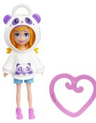 Polly Pocket Papusa cu hanorac animalut HKW00