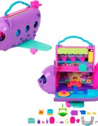 Polly Pocket Set de joaca cu 2 papusi Kitty Airplane HWP19