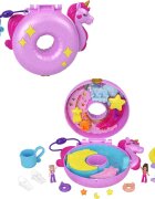 Polly Pocket Set de joaca cu 2 papusi si 12 accesorii Unicorn Floatie HKV34