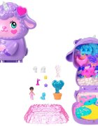 Polly Pocket Set de joaca cu papusa si accesorii in gentuta Cozy Dreamland Lamb JCB15