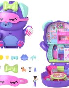 Polly Pocket Set de joaca cu papusa si accesorii in gentuta Festive Puppy JCR38