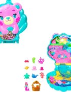 Polly Pocket Set de joaca cu papusa si accesorii in gentuta Glitter Island JCB16