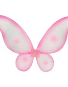 Pretty Pinky Aripi de fluture Roz