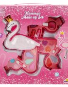 Pretty Pinky Set de machiaj pe 3 niveluri Flamingo