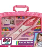 Pretty Pinky Set elastice si margele pentru par Design Dazzle and Shine