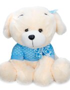 Puffy Friends Caine de plus Albastru 55 cm
