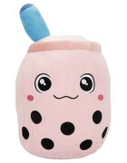 Puffy Friends Jucarie de plus Cana cu pai Roz 35 cm