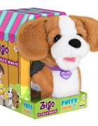 Puffy Friends Jucarie de plus catelusul Beagle Zigo