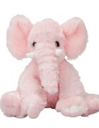 Puffy Friends Jucarie de plus Elefant Roz 30 cm