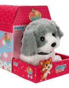 Puffy Friends Jucarie de plus interactiva Catelus Gri