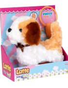 Puffy Friends Jucarie de plus interactiva catelus Latte