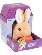 Puffy Friends Jucarie de plus interactiva Iepuras Bej